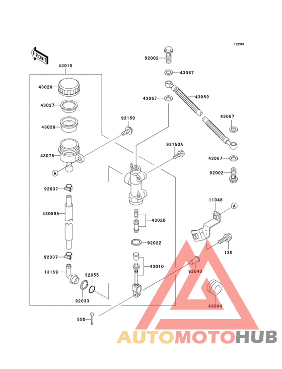 Задний торм цилиндр