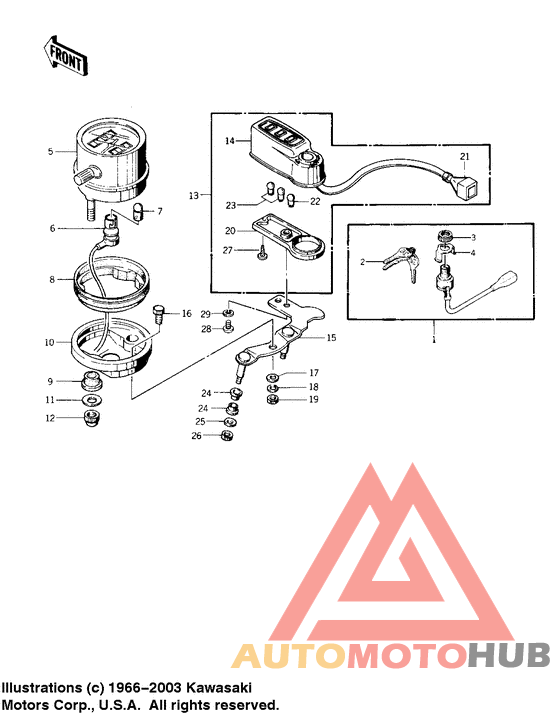 Meter/ignition switch