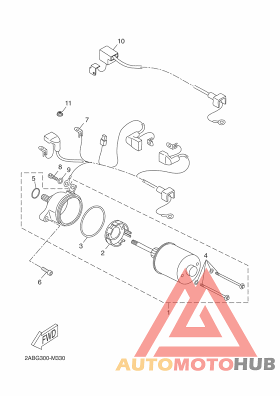 Стартерный мотор