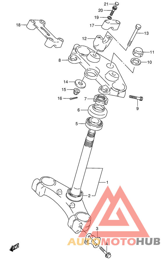 Траверса нижняя