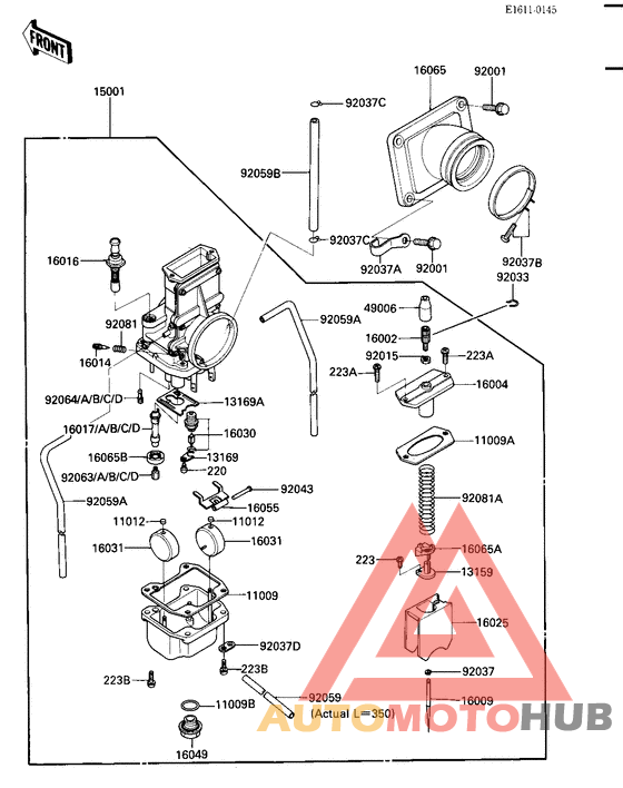 Carburetor assy