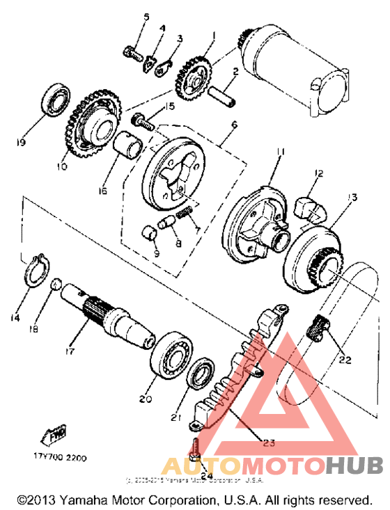 Муфта стартера