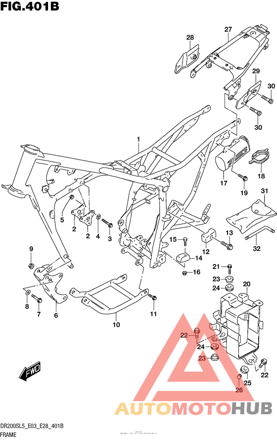 Frame (Dr200Sl5 E28)