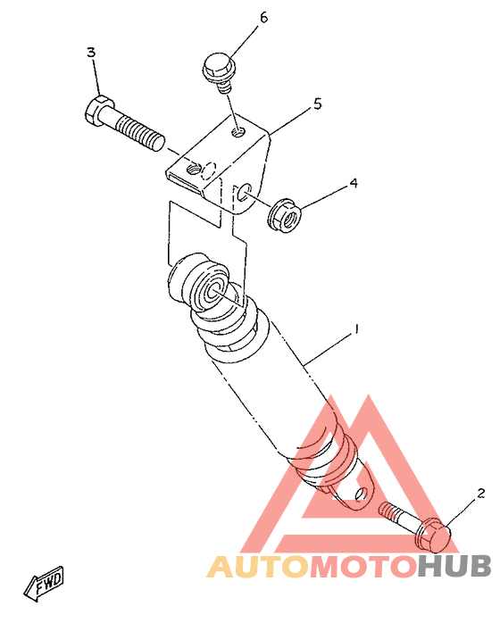 Rear arm. suspension