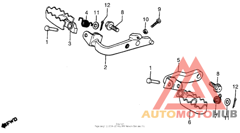 Footpegs