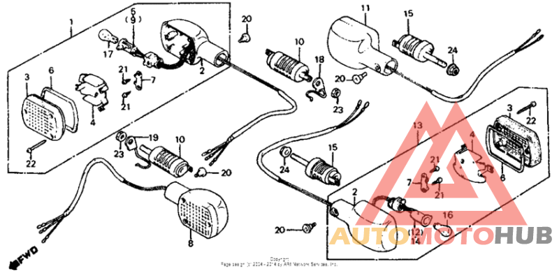 Задний фонарь
