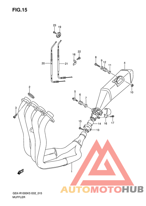 Muffler comp