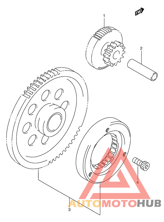 Муфта стартера