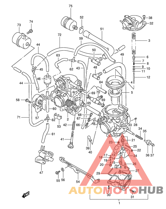 Carburetor assy