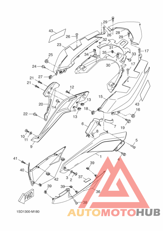 Боковые обтекатели