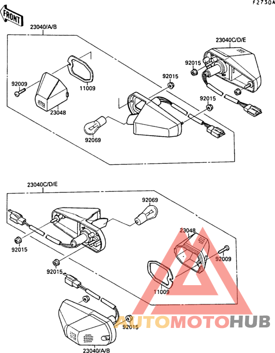 Turn signals(built on type)