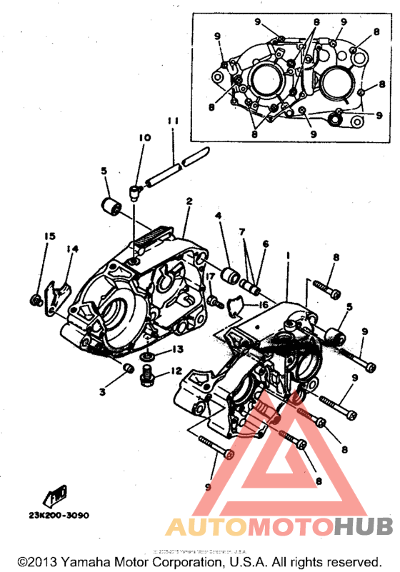 Картер двигателя