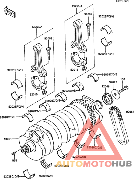 Crankshaft(-zxt00a-020487)