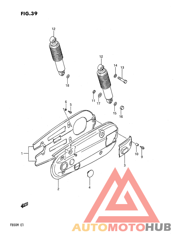 Кожух цепной передачи