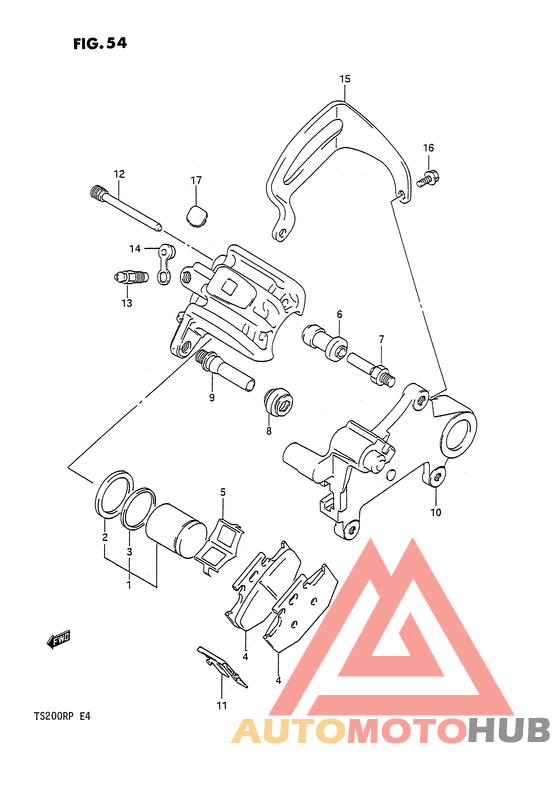 Задний суппортs