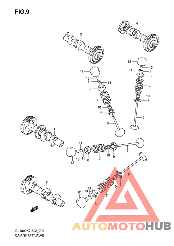 Распред вал/клапана