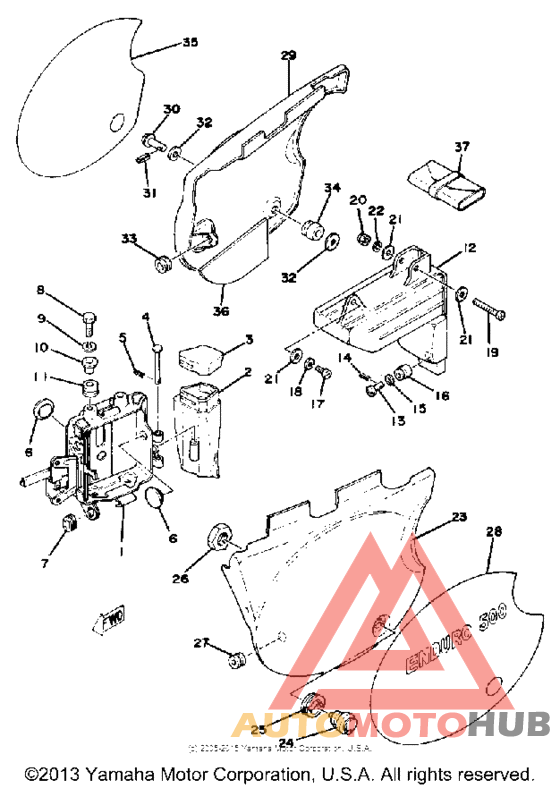 Side cover - battery box