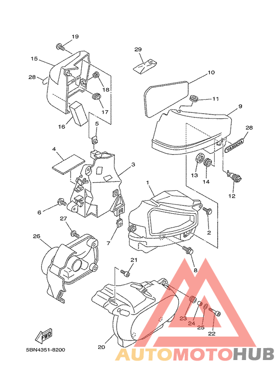 Боковые обтекатели