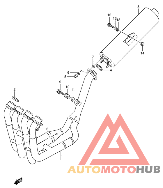 Muffler comp