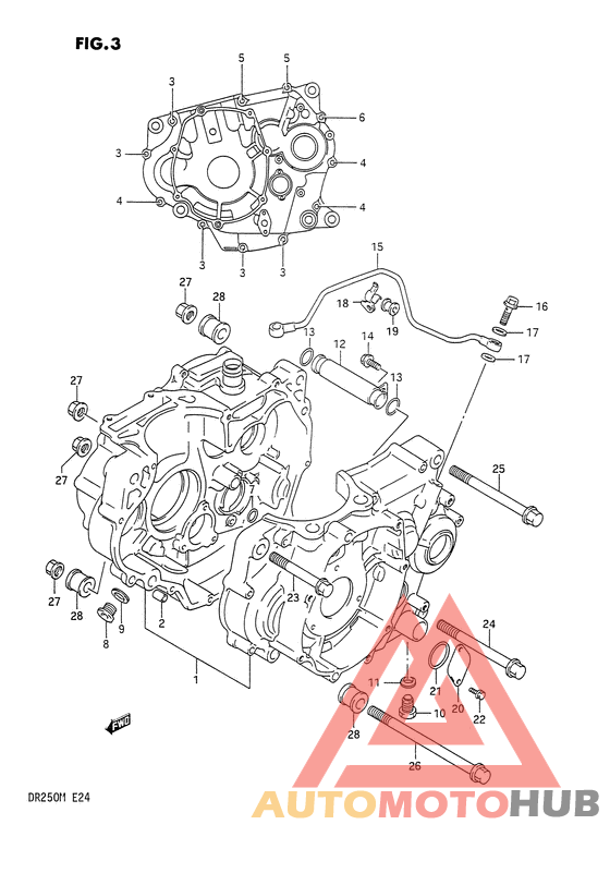 Картер двигателя