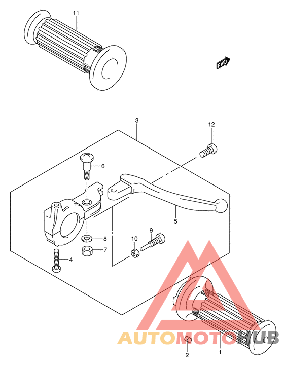 Рулевой рычаг