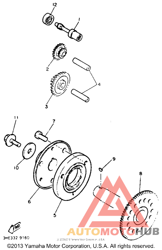Муфта стартера