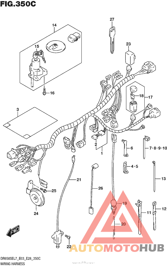 Wiring Harness (Dr650Sel7 E33)