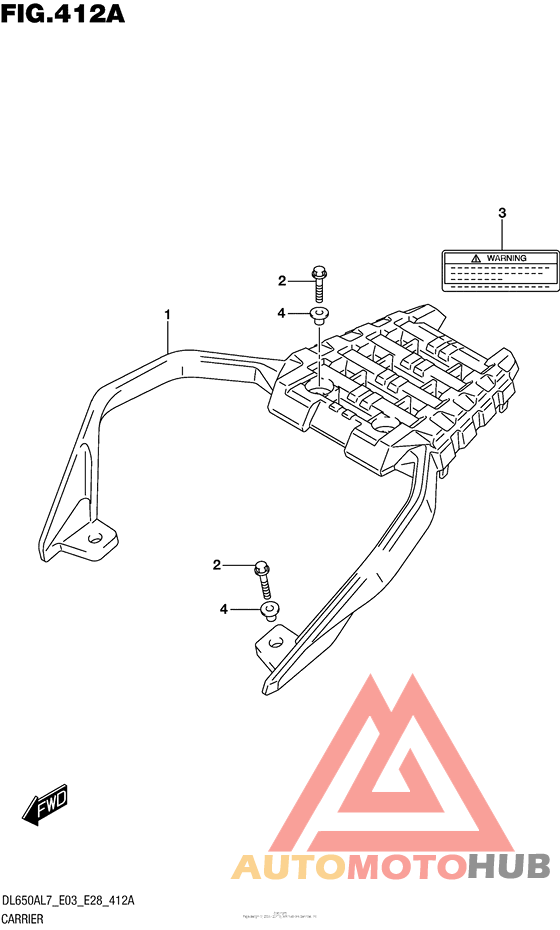 Carrier (Dl650Al7 E03)