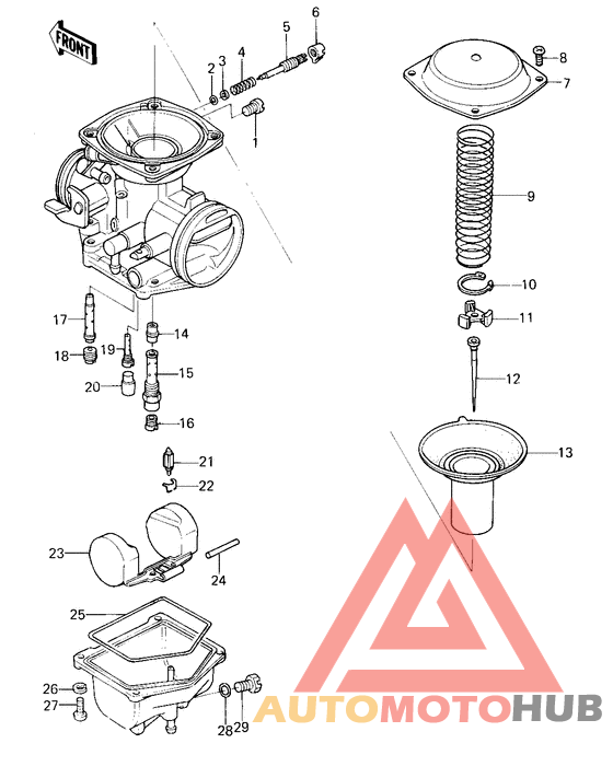 Детали карбюратора