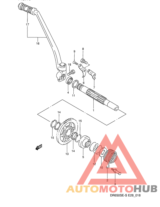 Ножной стартер