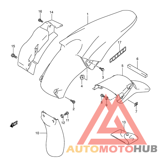 Заднее крыло