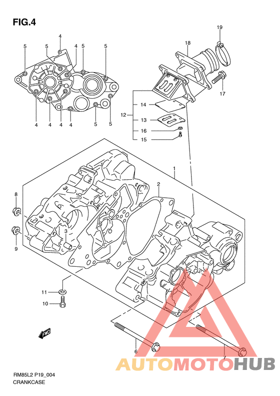 Картер двигателя