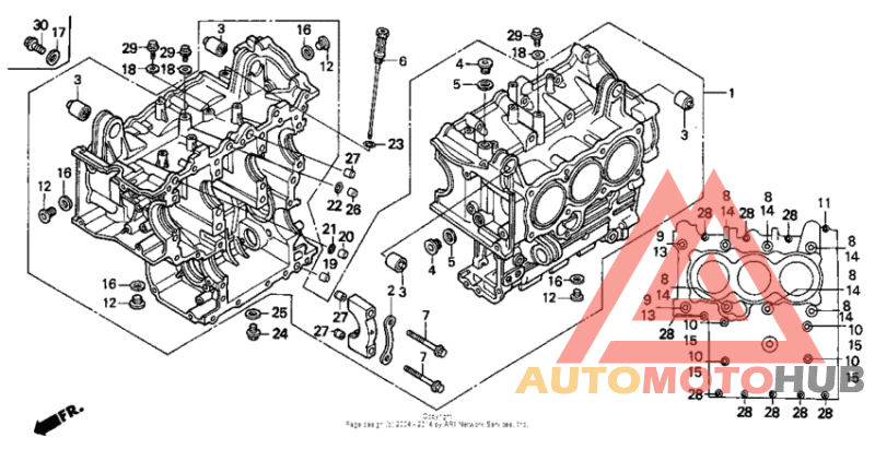 Блок цилиндров