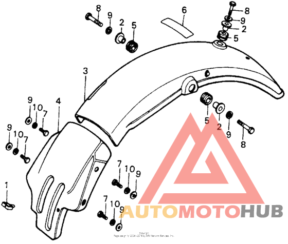 Задний бампер