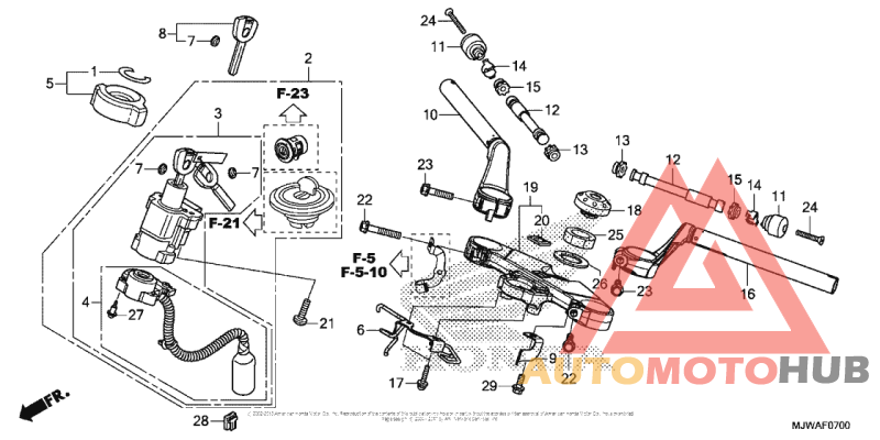 Handlebar + Top Bridge