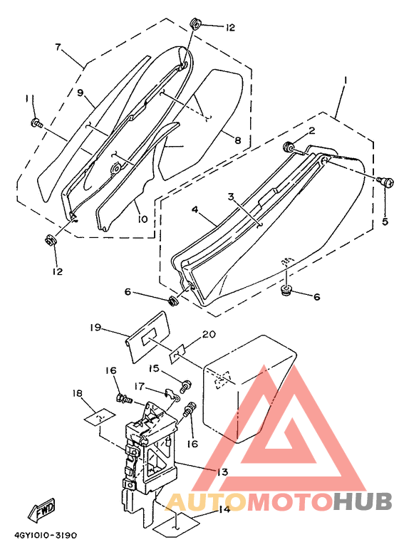 Side cover / oil tank