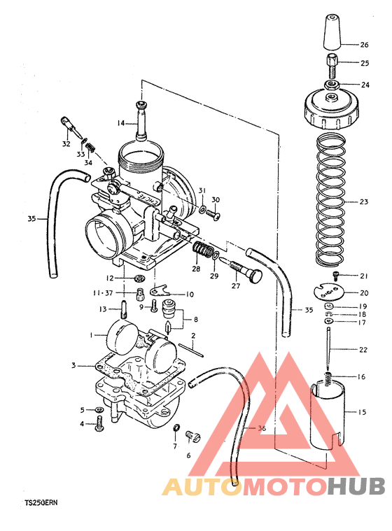 Carburetor assy