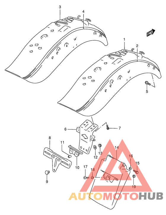 Заднее крыло