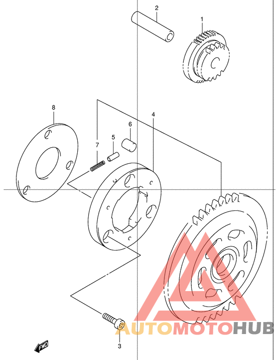Муфта стартера