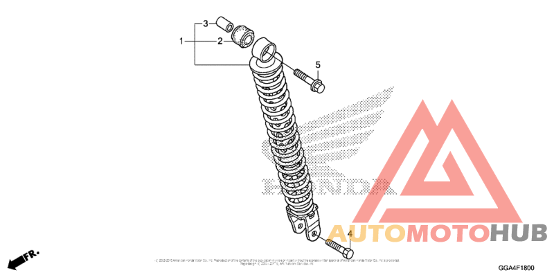 Задние амортизаторы