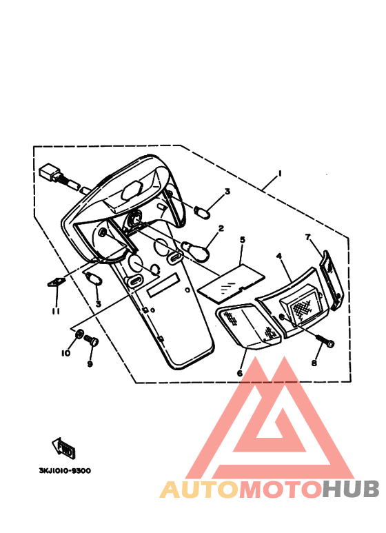 Taillight unit ass`y