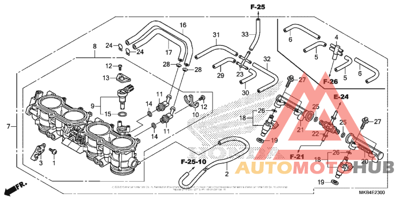 Корпус Дросселя