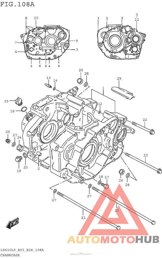 Картер двигателя