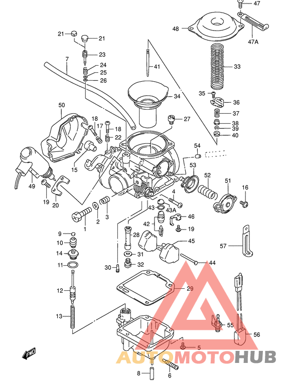 Carburetor assy