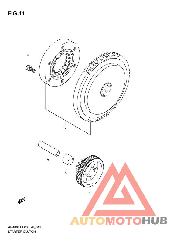 Муфта стартера