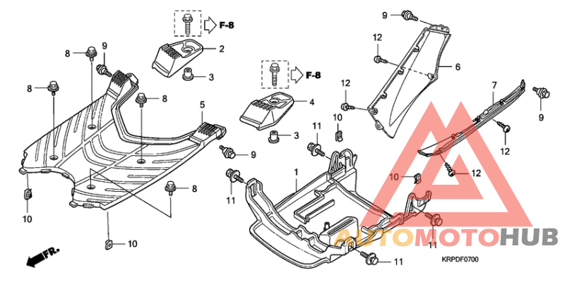Панель пола