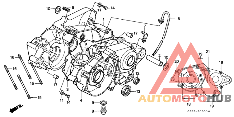 Картер двигателя