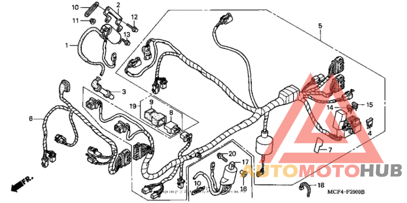 Wire harness (fr.)