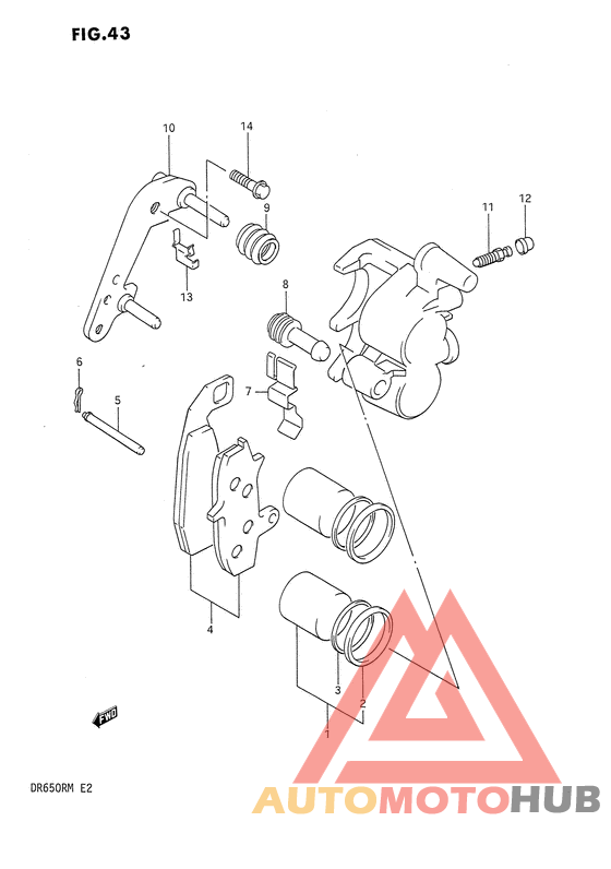 Передний суппорт