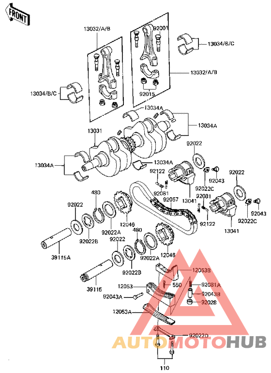 Crankshaft/balancer